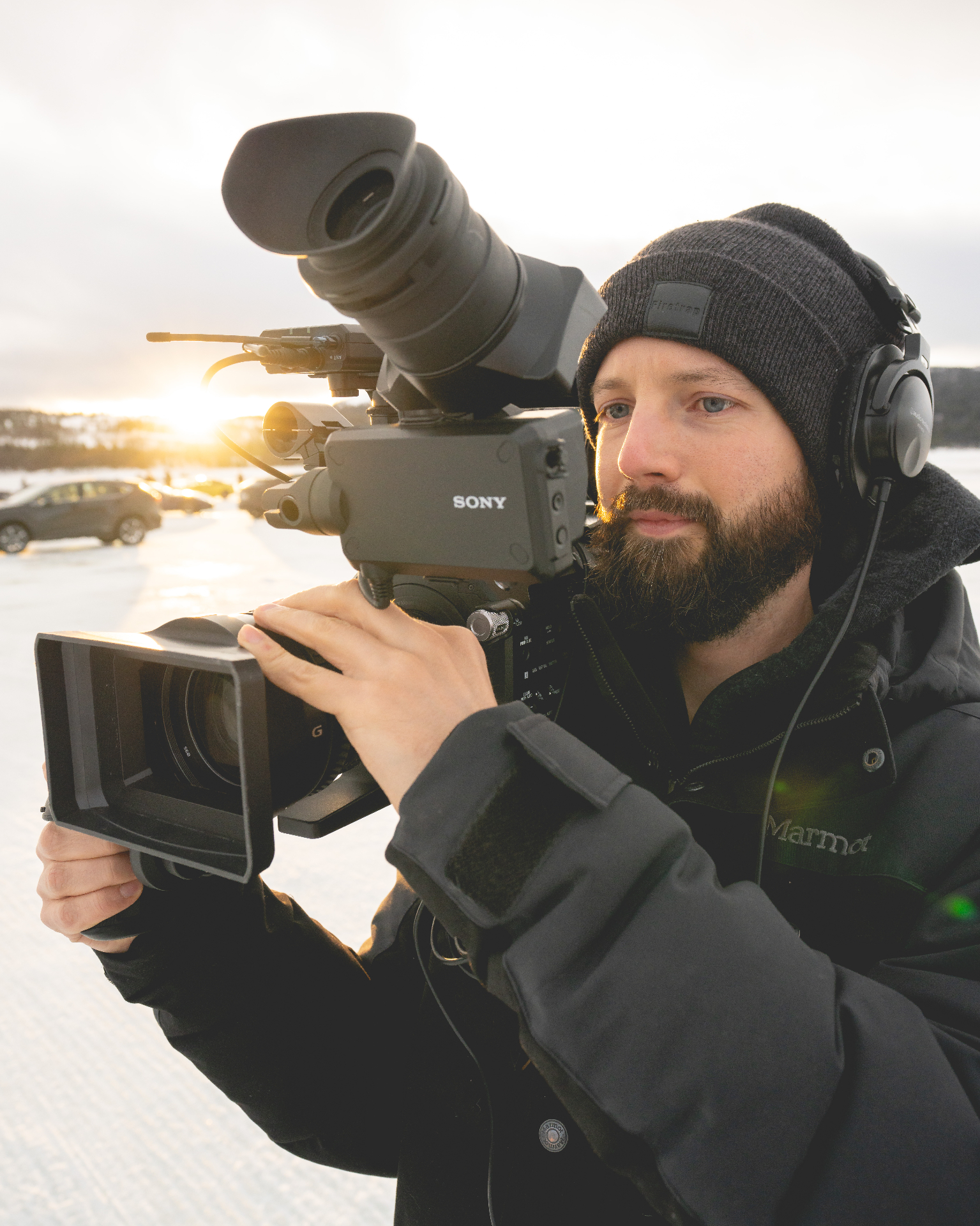 Jackson Kingsley on location in Norway